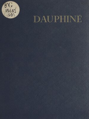 cover image of Dauphiné